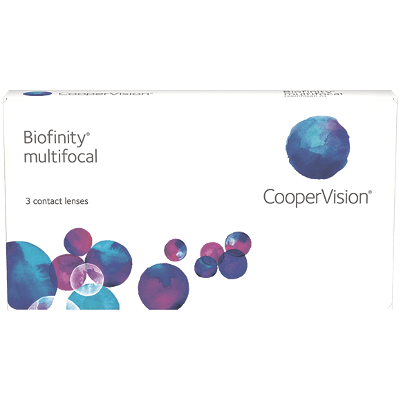 Ежемесячные мультифокальные контактные линзы Biofinity Multifocal (3 линзы)